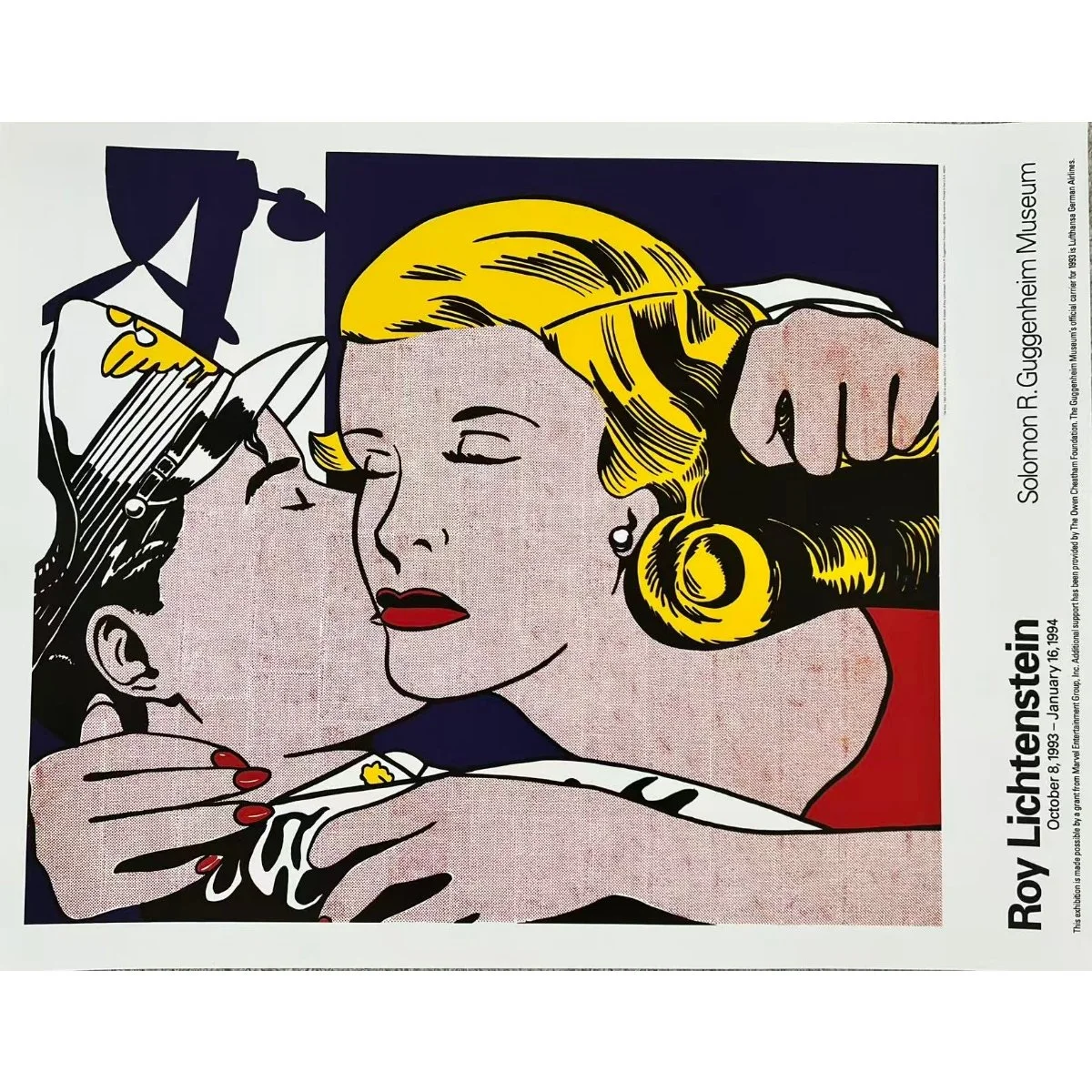Stepping out west Broadway print by Roy Lichtenstein - Dope! Gallery